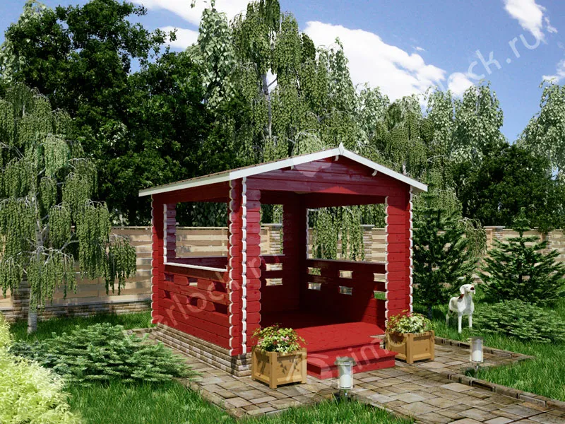 Беседка для дачи Б-33-1
