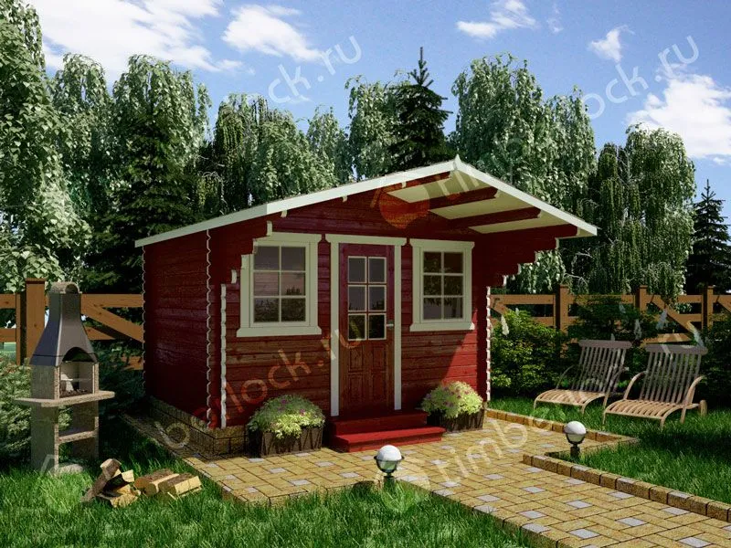 Садовый домик из минибруса С-383-1