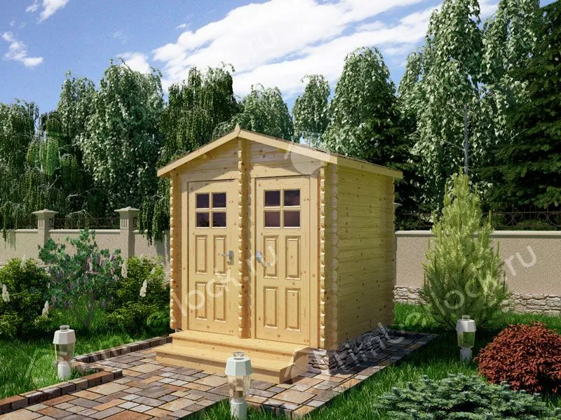 Хозблок с душем и туалетом Х-252