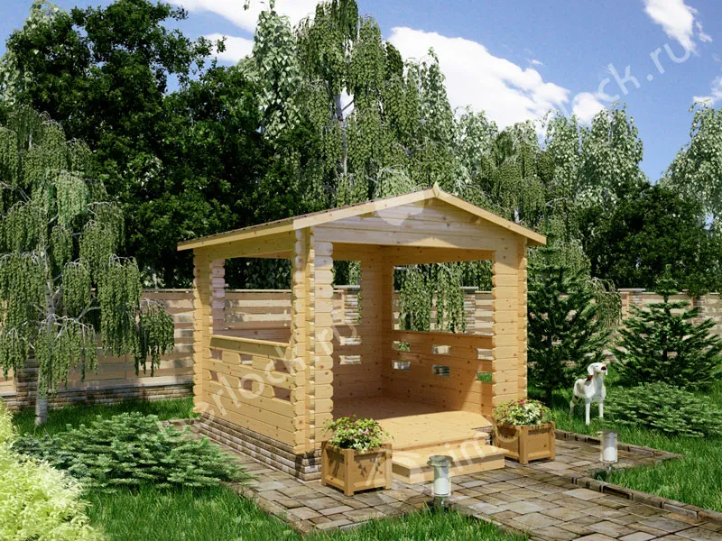 Беседка для дачи Б-33-1