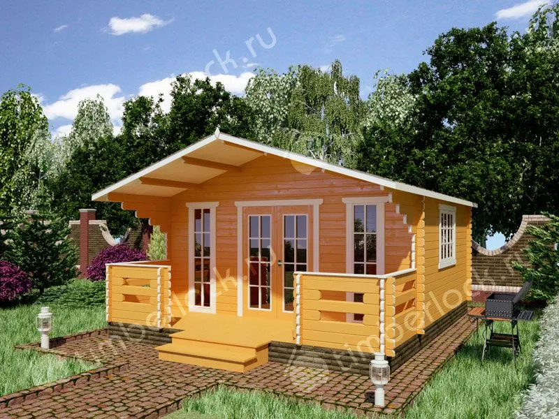 Летний дачный домик Д-545-2
