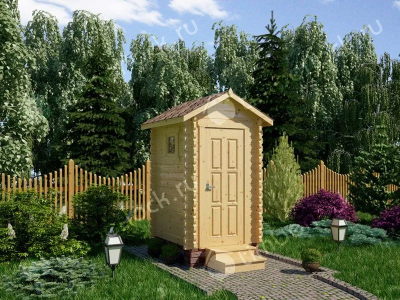 Хозблок душ/туалет Х-1517