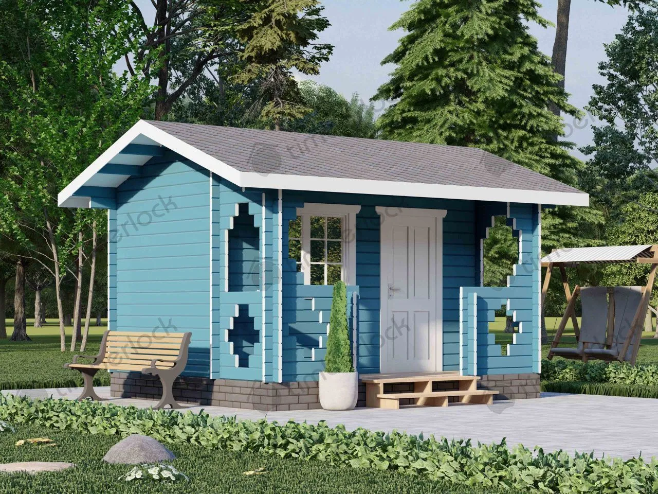 Садовый домик  С-425-2