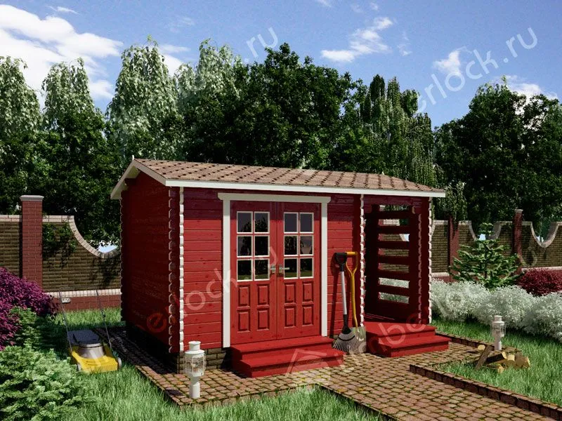 Хозблок для дачи Х-453-1