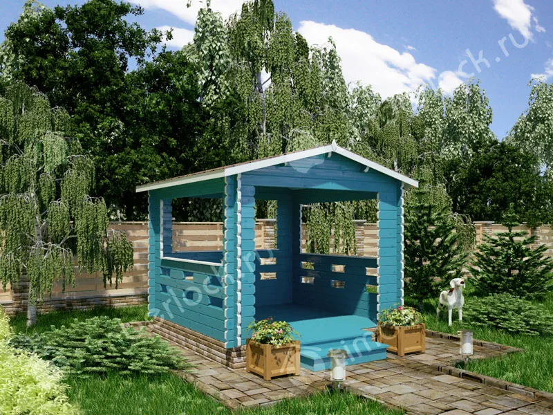 Беседка для дачи Б-33-1