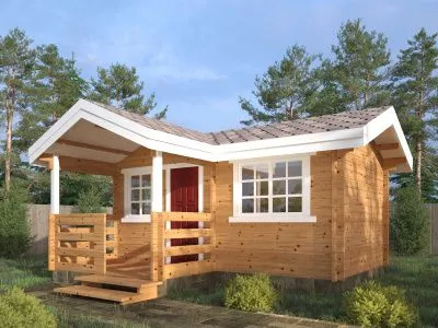 Летний садовый домик С-545