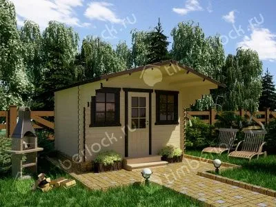 Садовый домик из минибруса С-383-1