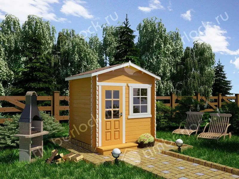 Садовый домик из минибруса С-252