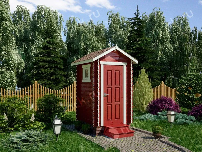 Хозблок душ/туалет Х-1517