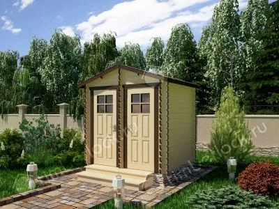 Хозблок с душем и туалетом Х-252