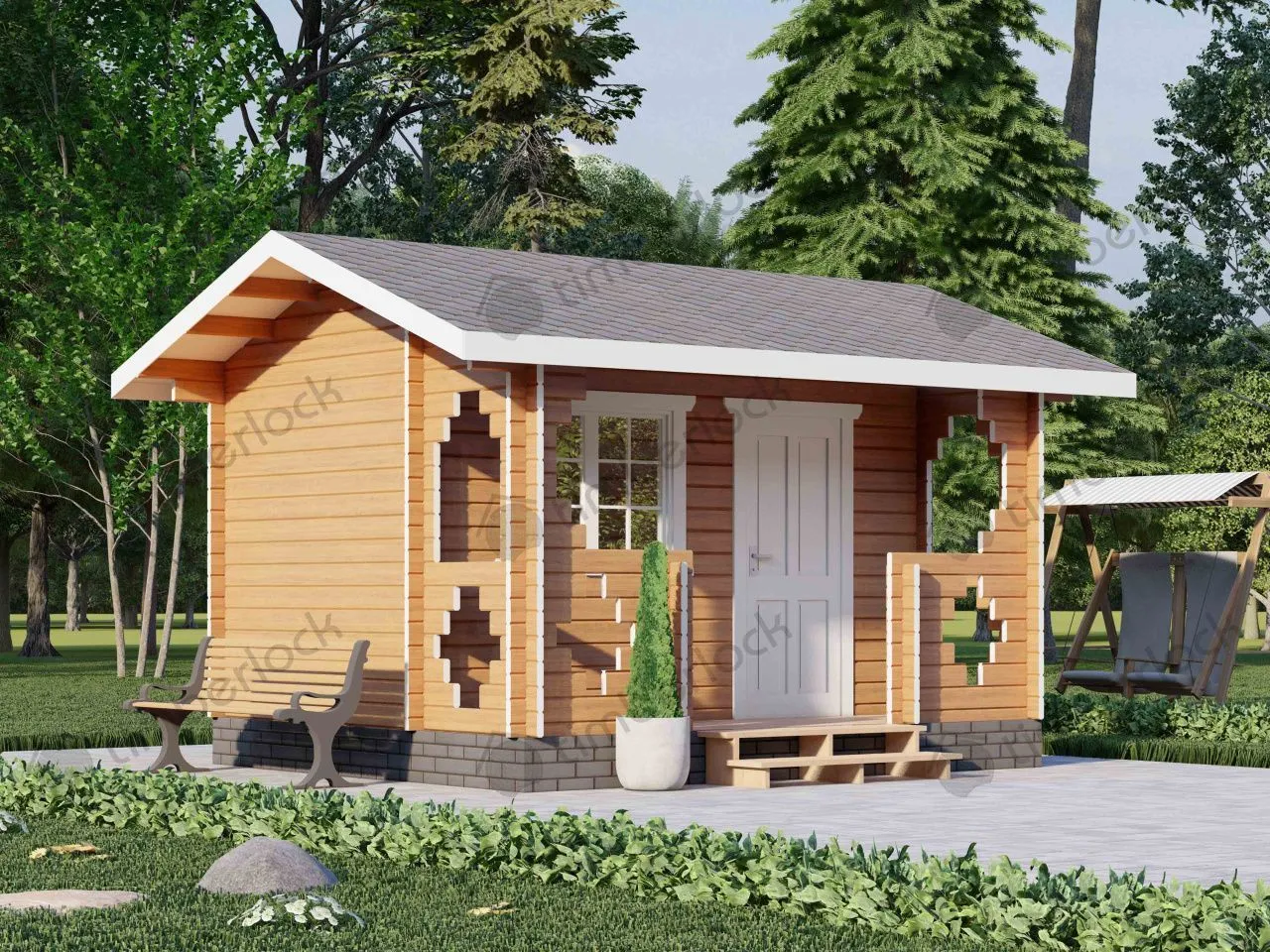 Садовый домик  С-425-2