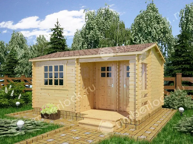 Деревянный хозблок Х-538-1