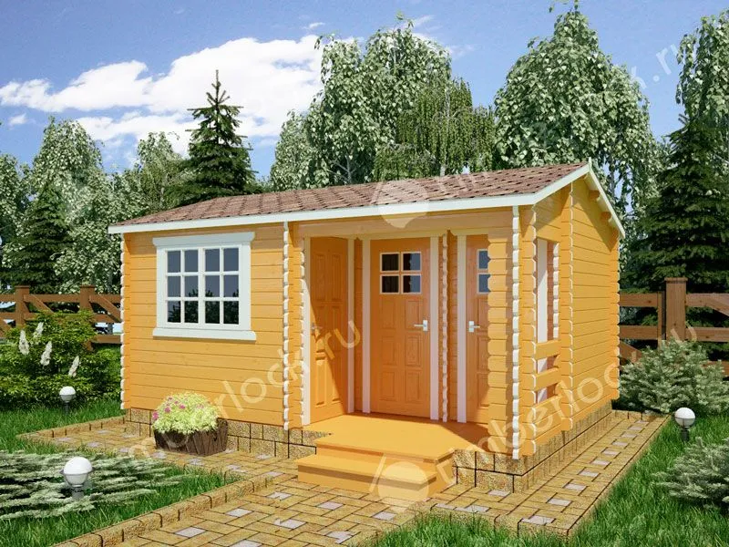 Деревянный хозблок Х-538-1