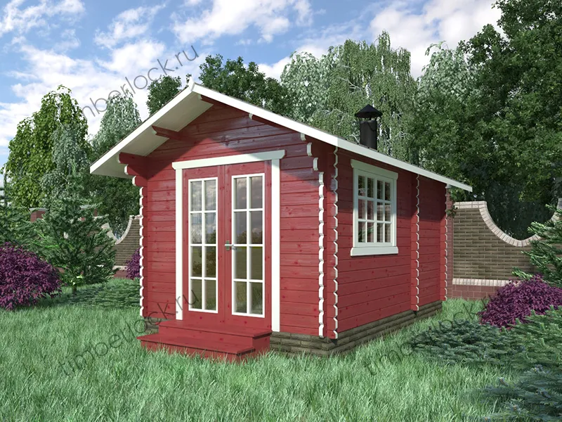 Беседка прямоугольная Б-345-1