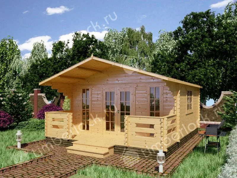 Летний дачный домик Д-545-2