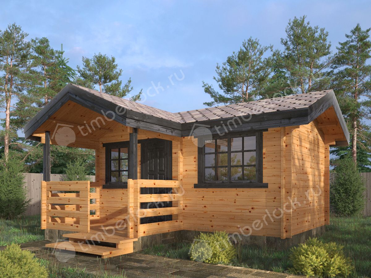 Летний садовый домик С-545