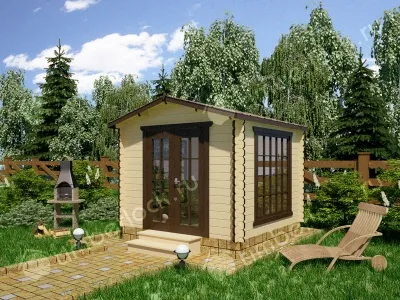 Беседка закрытая Б-33-6