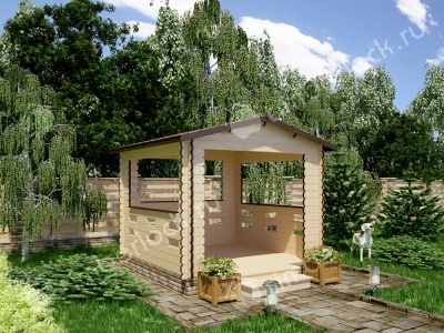 Беседка для дачи Б-33-1
