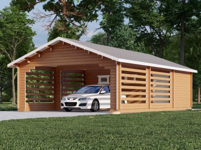 Навес для автомобиля 6х9м (Н-96)