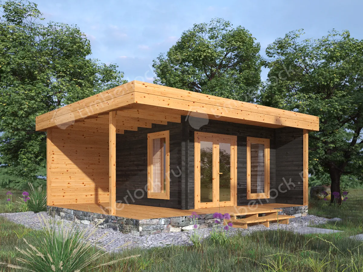 Беседка из бруса Б-56