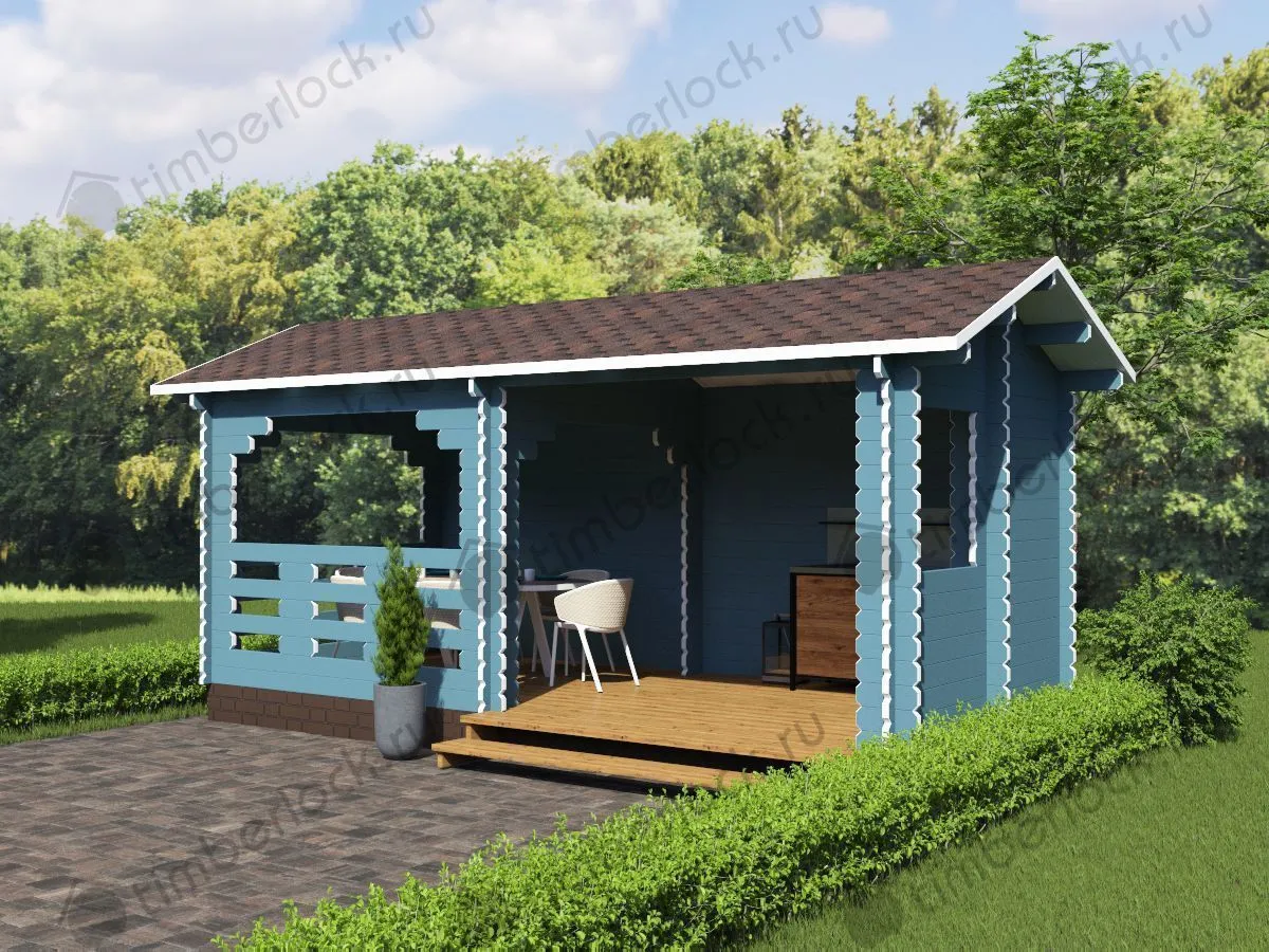 Беседка открытая  Б-36