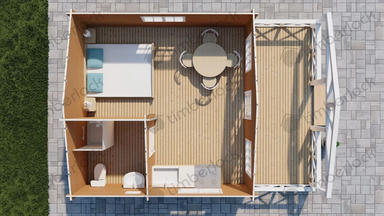 Дачный дом Д-55-2