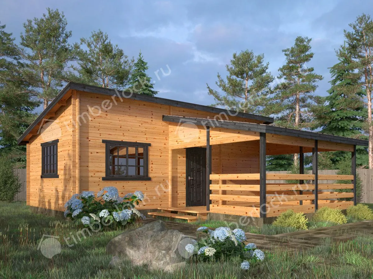 Дачная баня из минибруса  БА-877