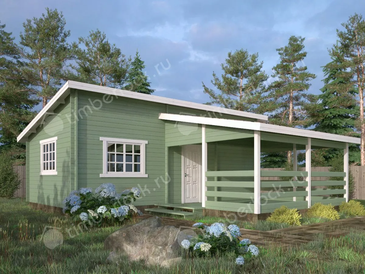 Дачная баня из минибруса  БА-877