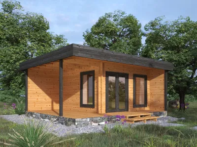 Беседка из бруса Б-56